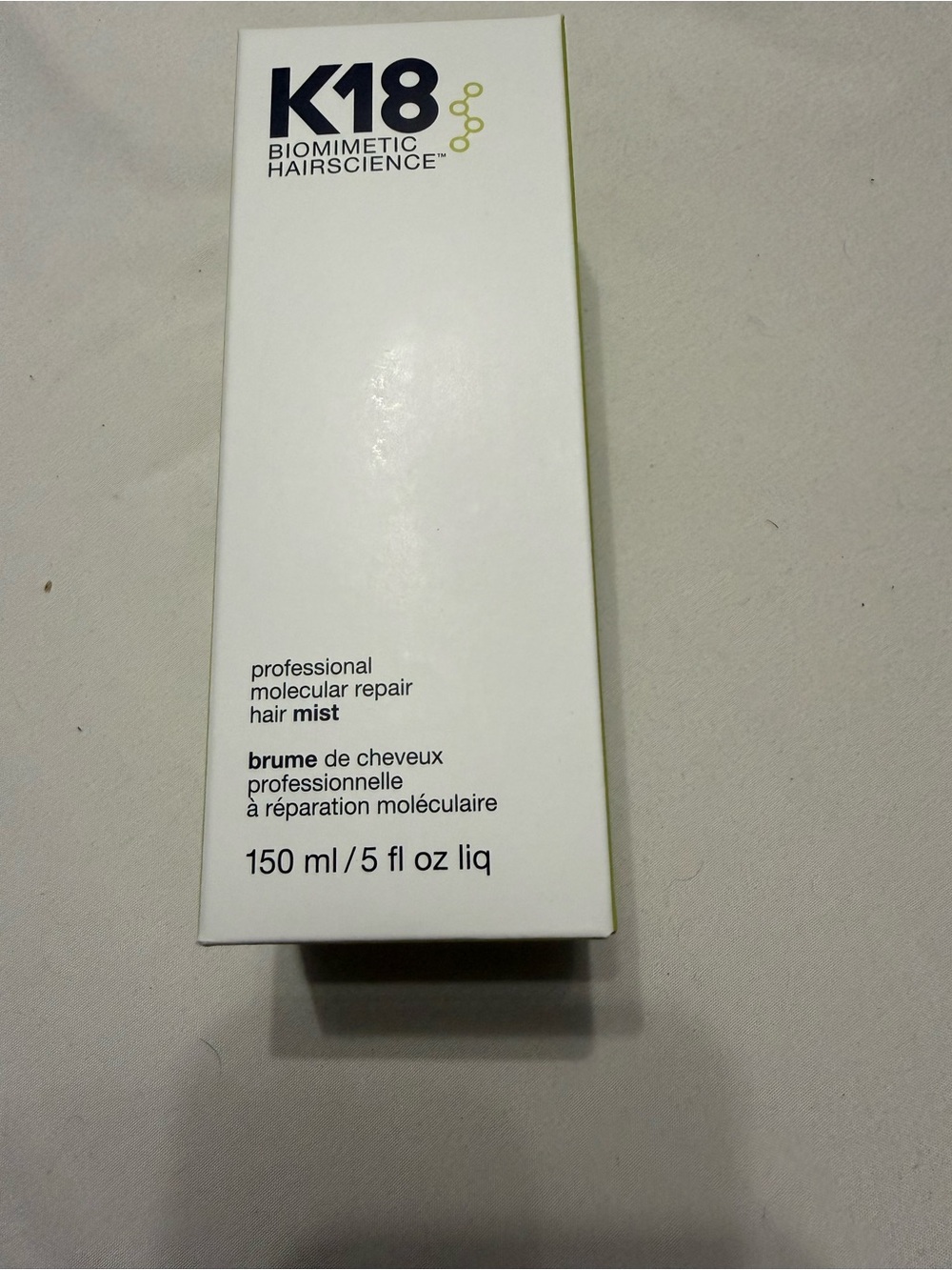 K18 Biomimetic Hairscience Professional Molecular Repair Hair Mist - White